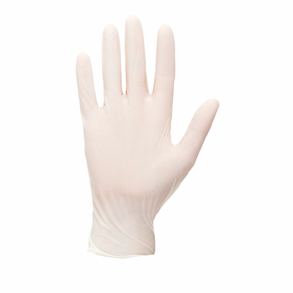 Portwest - Powdered Latex Disposable Glove - White