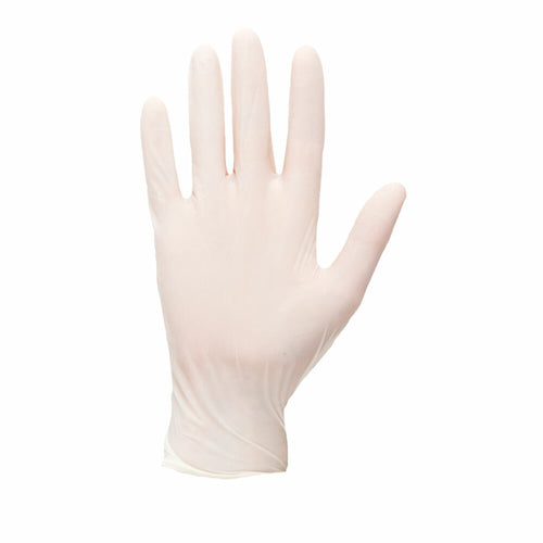 Portwest - Powdered Latex Disposable Glove - White