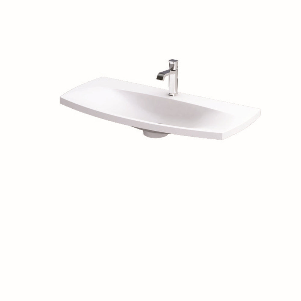 Regency 102cm Furniture Washbasin - Gloss White