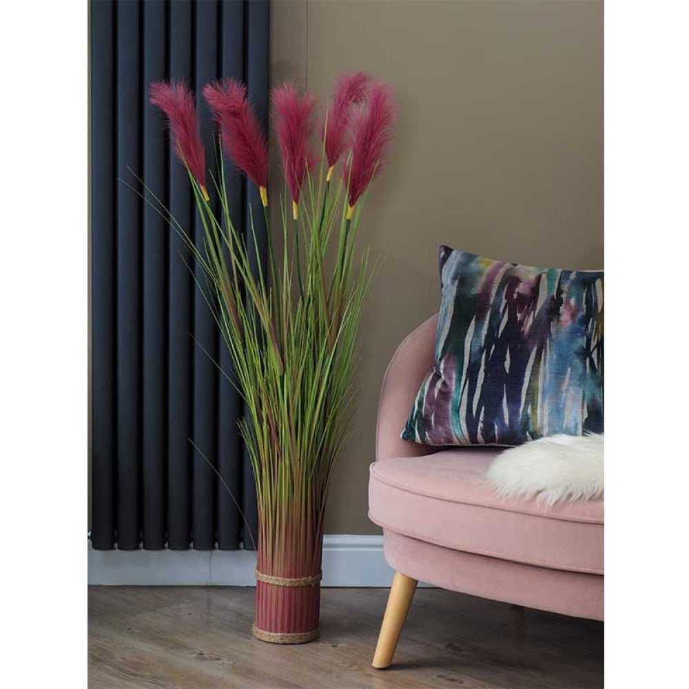 Faux Decor - Faux Bouquet - Purple Pampas 120cm