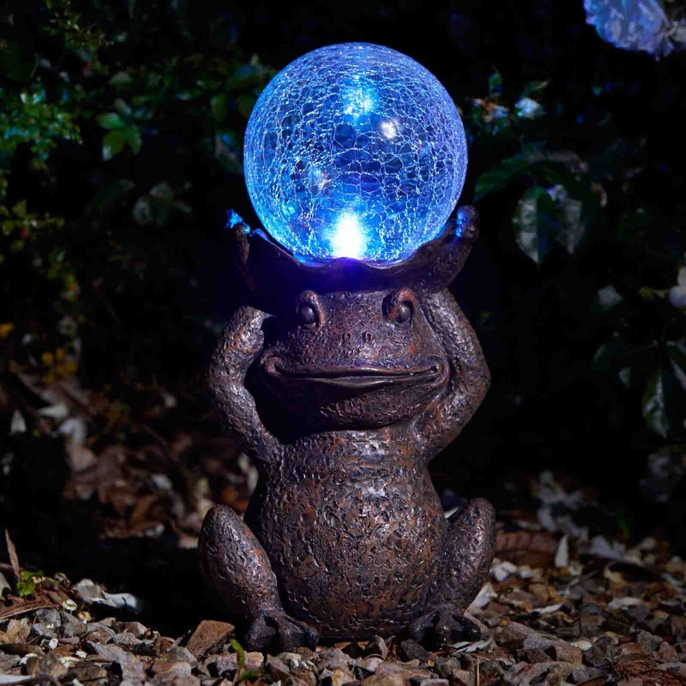 Smart Solar - Gazing Frog