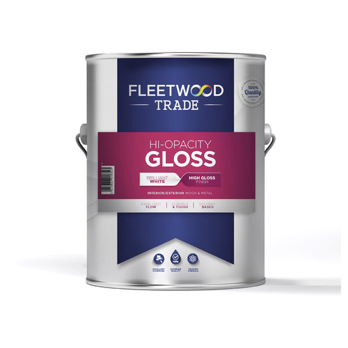 Fleetwood Trade Hi-Opacity Gloss Brilliant White 5L