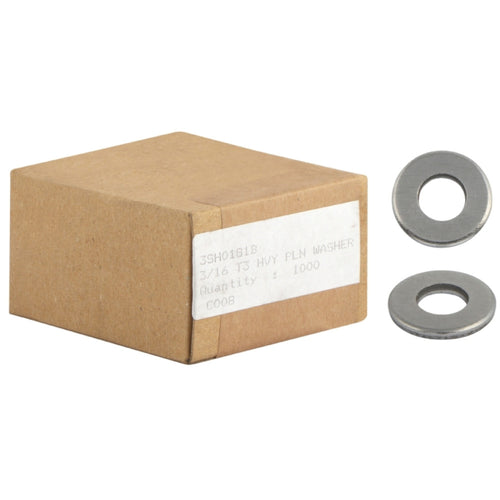 Tucks - 1/4\ Heavy Pattern Flat Steel Washers Table3 (Box500)
