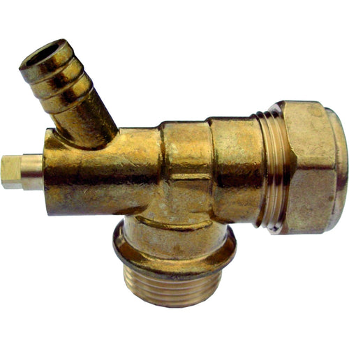 South Coast Brass - 3/4\ Combined Mi Elbow & Drain Off 871