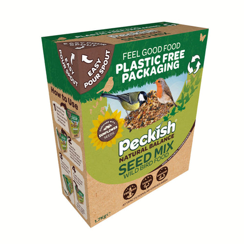 Peckish Natural Balance Seed mix 1.7kg Pouring Box