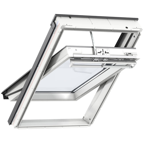 Velux White Poly, 55x98, Centre-Pivot, 70 Pane
