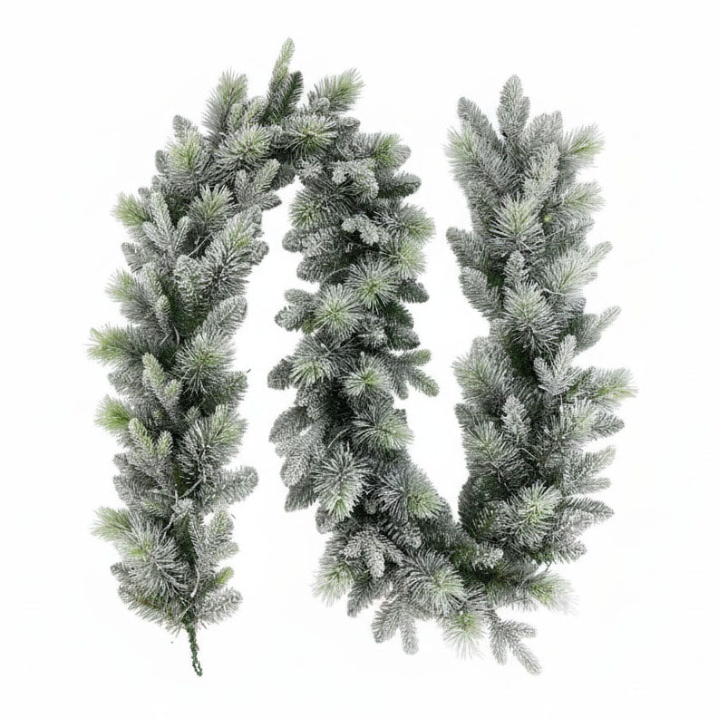 Snowy Stamford Garland - 9ft x 12in (Exclusive)