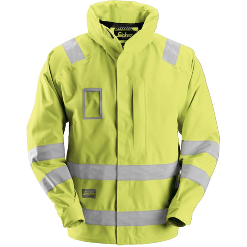 Snickers - High-Vis Waterproof Jacket Class 3 - High vis yellow