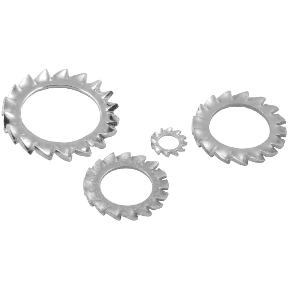 Tucks - M10 External Shakeproof Washer Zinc Plated (Box2500)