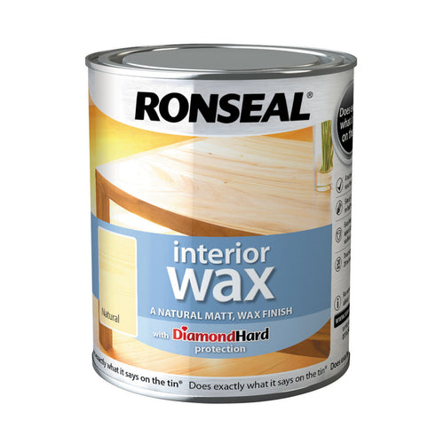 Ronseal Interior Wax Natural 750ml