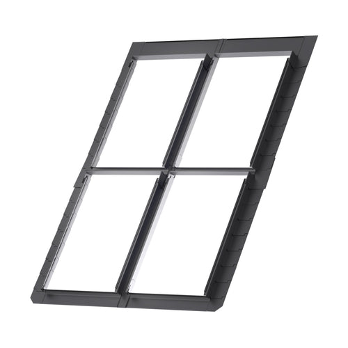 Velux Quatro slate flashing, 100mm gaps