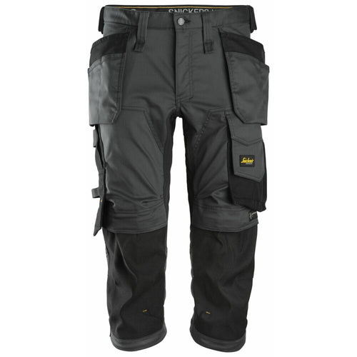 Snickers - AllroundWork, Stretch Pirates Holster Pockets - Steel grey\\Black