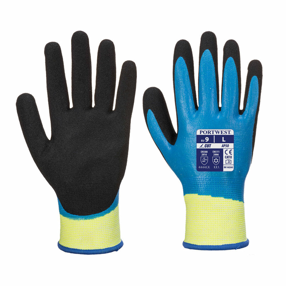 Portwest - Aqua Cut Pro Glove - Blue/Black