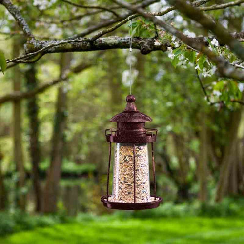 ChapelWood - Lighthouse Seed Feeder - Copper