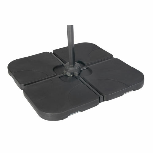 Norfolk Leisure Royce Plastic Coated Cantilever Concrete Base 4 Part -100kg