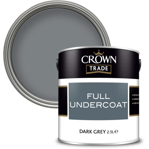 Crown Trade Undercoat Dark Grey 2.5L