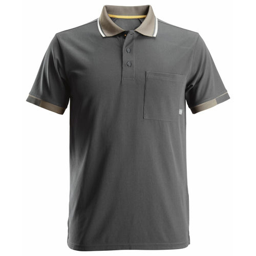 Snickers - AllroundWork, 37.5® Short Sleeve  Polo Shirt - Steel grey