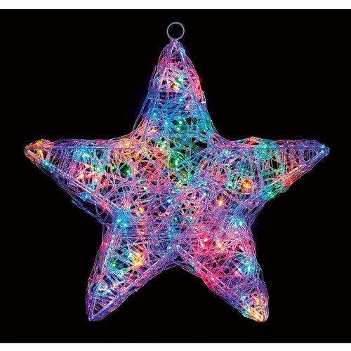 Premier - LED Soft Acrylic Star Multi-Coloured - 58cm