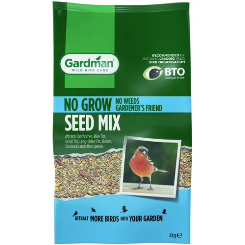 Gardman No Grow Seed Mix 4kg