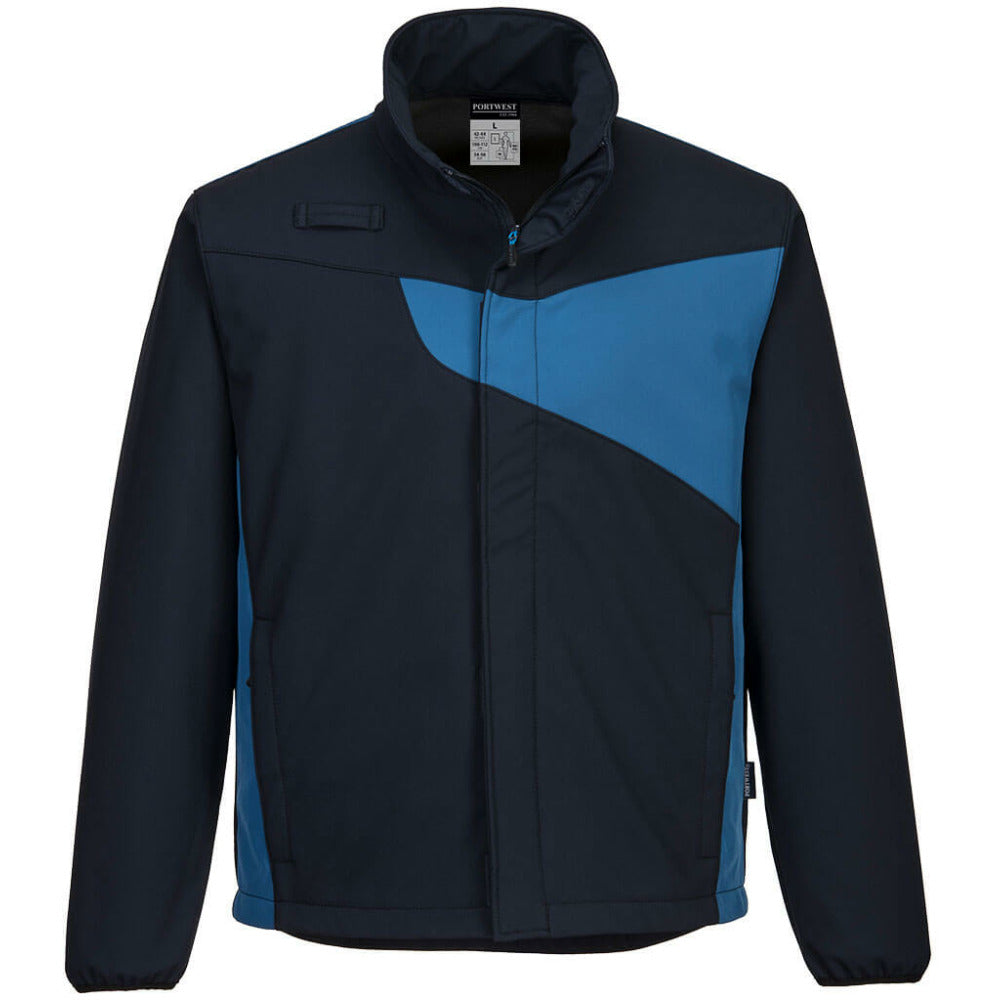 Portwest - PW2 Softshell Jacket (2L) - Navy/Royal