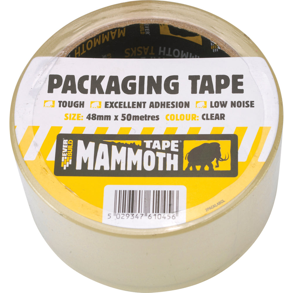 Everbuild Mammoth Packaging Tape - 48mm x 50m