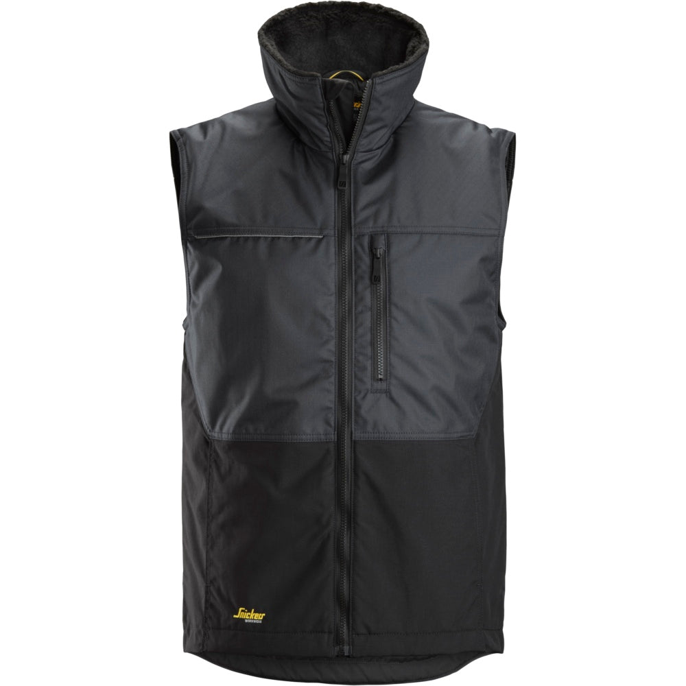 Snickers - AllroundWork, Winter Vest - Steel grey\\Black