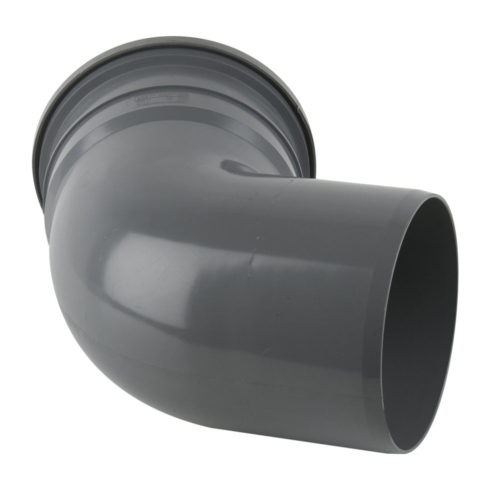 Brett Martin - 160mm Sgl Bend 112.5° Black