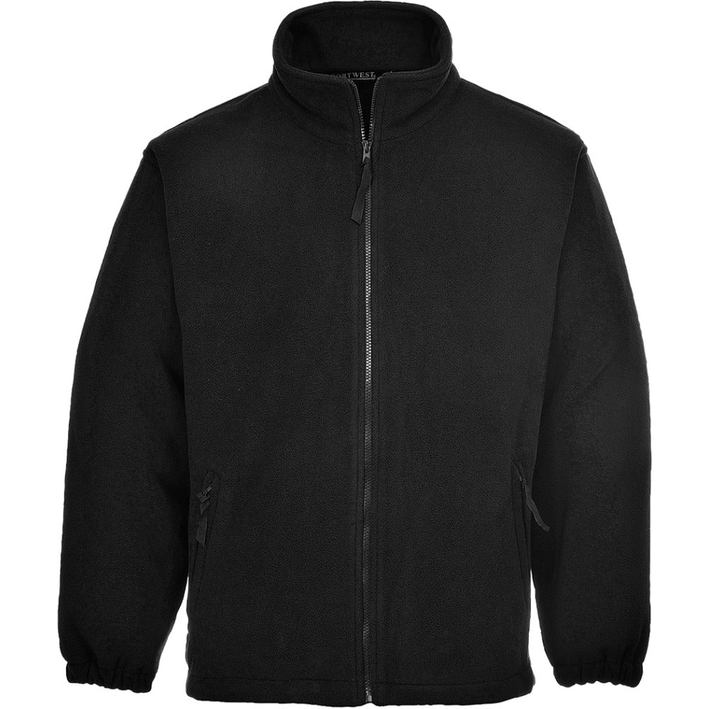 Portwest - Men's Aran Fleece - Black