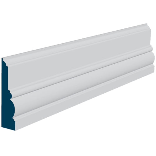 Primed Victorian Architrave 31mm x 120mm x 2.4m (5 Pcs)