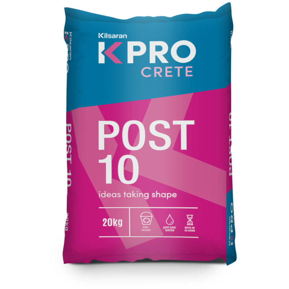 Kilsaran KPRO Crete Post10 20kg Plastic Bag