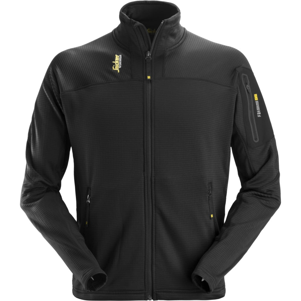 Snickers - Body Mapping Micro Fleece Jacket - Black