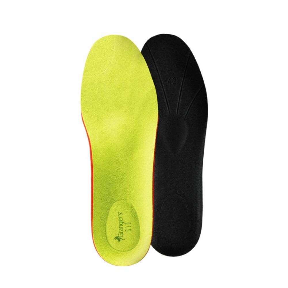 Grangers Memory+ Insole Black - EU44 / UK10