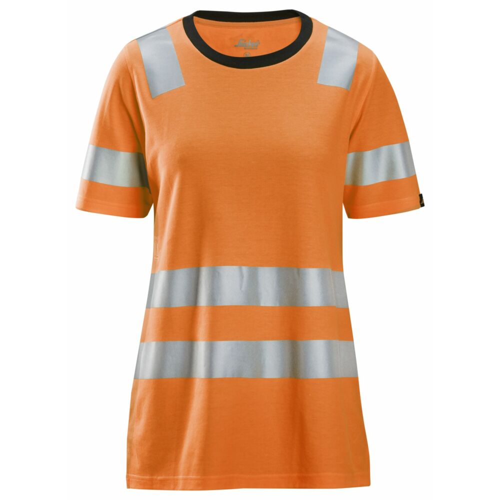Snickers - High-Vis Class 2, Women's T-Shirt - High vis orange