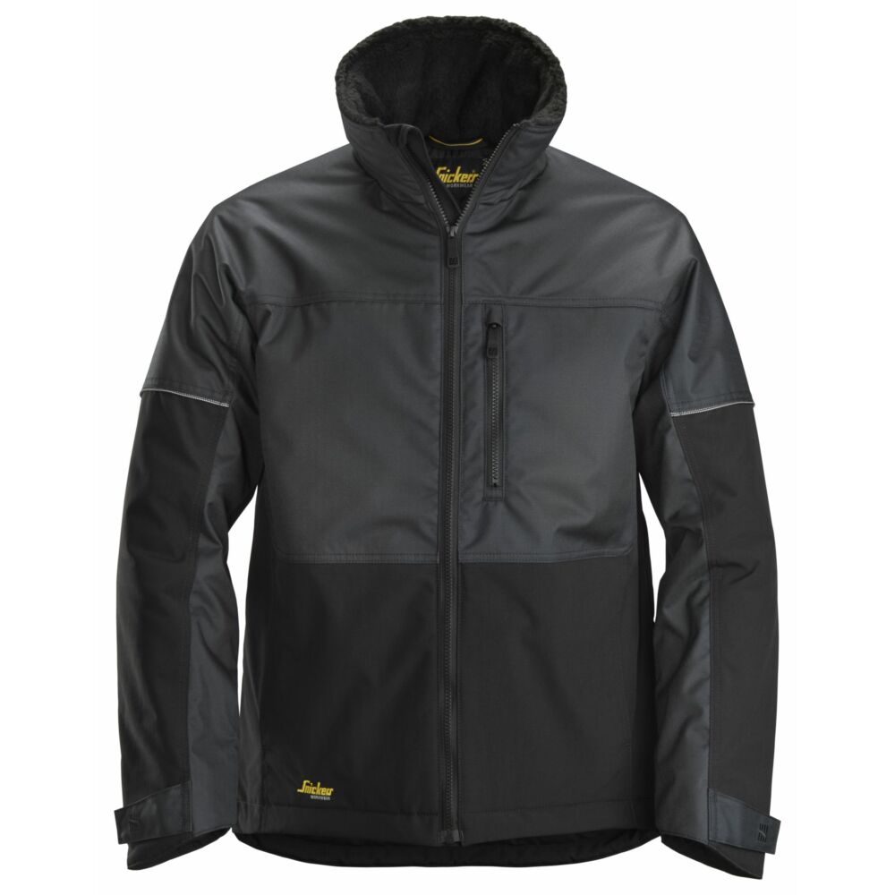 Snickers - AllroundWork, Winter Jacket - Steel grey\\Black