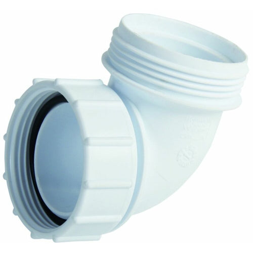 Wavin HepVO HepvO PP Knuckle Adaptor White 40mm