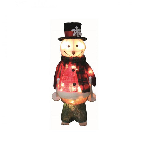 Kingfisher - Motion Skiing Snowman - 61cm