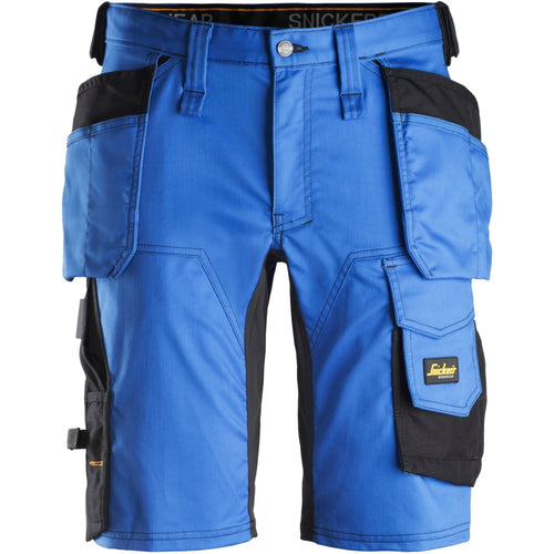 Snickers - AllroundWork, Stretch Shorts Holster Pockets - True Blue\\Black