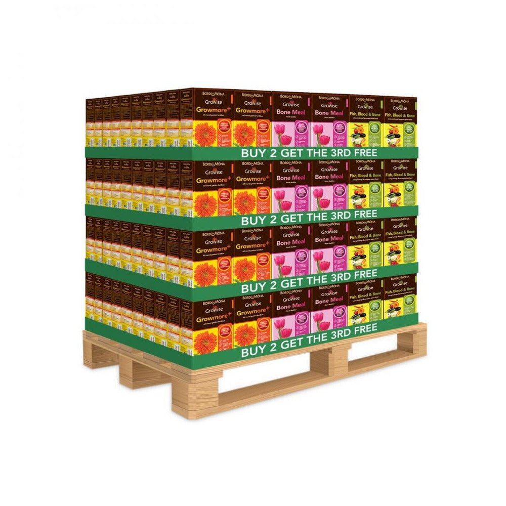 Bord na Mona - Growise Mixed Fertiliser Display - 3.5kg
