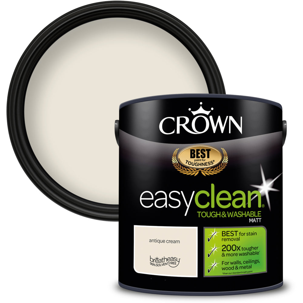 Crown Easyclean Matt 200 Antique Cream 2.5L