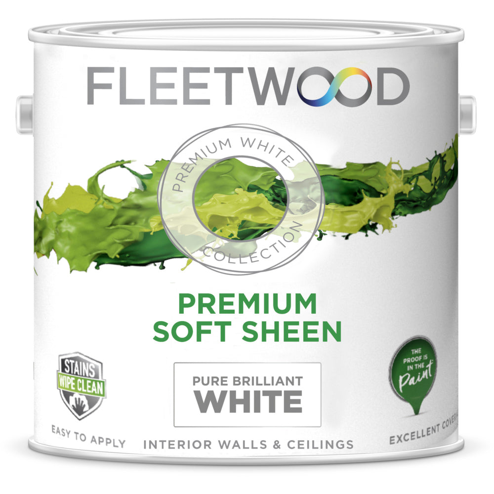 Fleetwood Premium Soft Sheen Brilliant White 2.5L