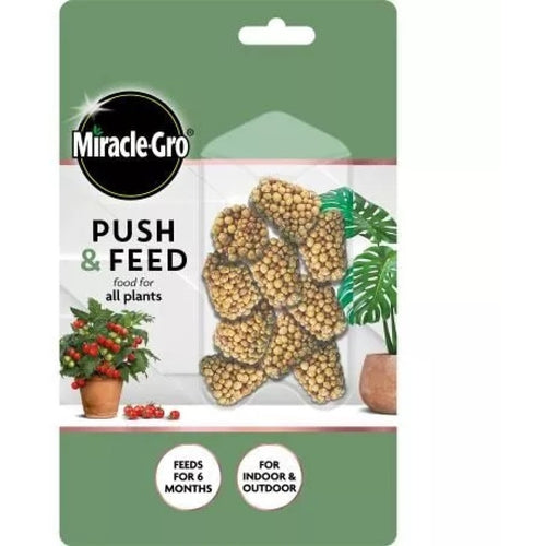 Miracle-Gro Push & feed all purpose continuous release plant food 10 cones