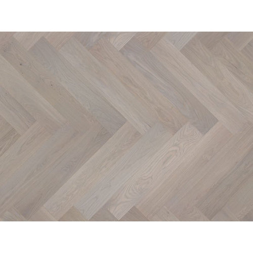 Barista Herringbone Oak Espresso Brushed Matt Lacquered Engineered Flooring 14mm