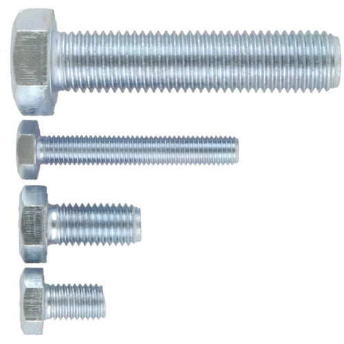 Tucks - Hex Setscrew Zinc Plated DIN933 M8x30mm (Box200)