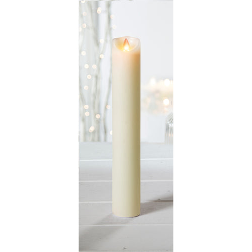 Dancing Flame LED Battery Candle Cream - 30cm