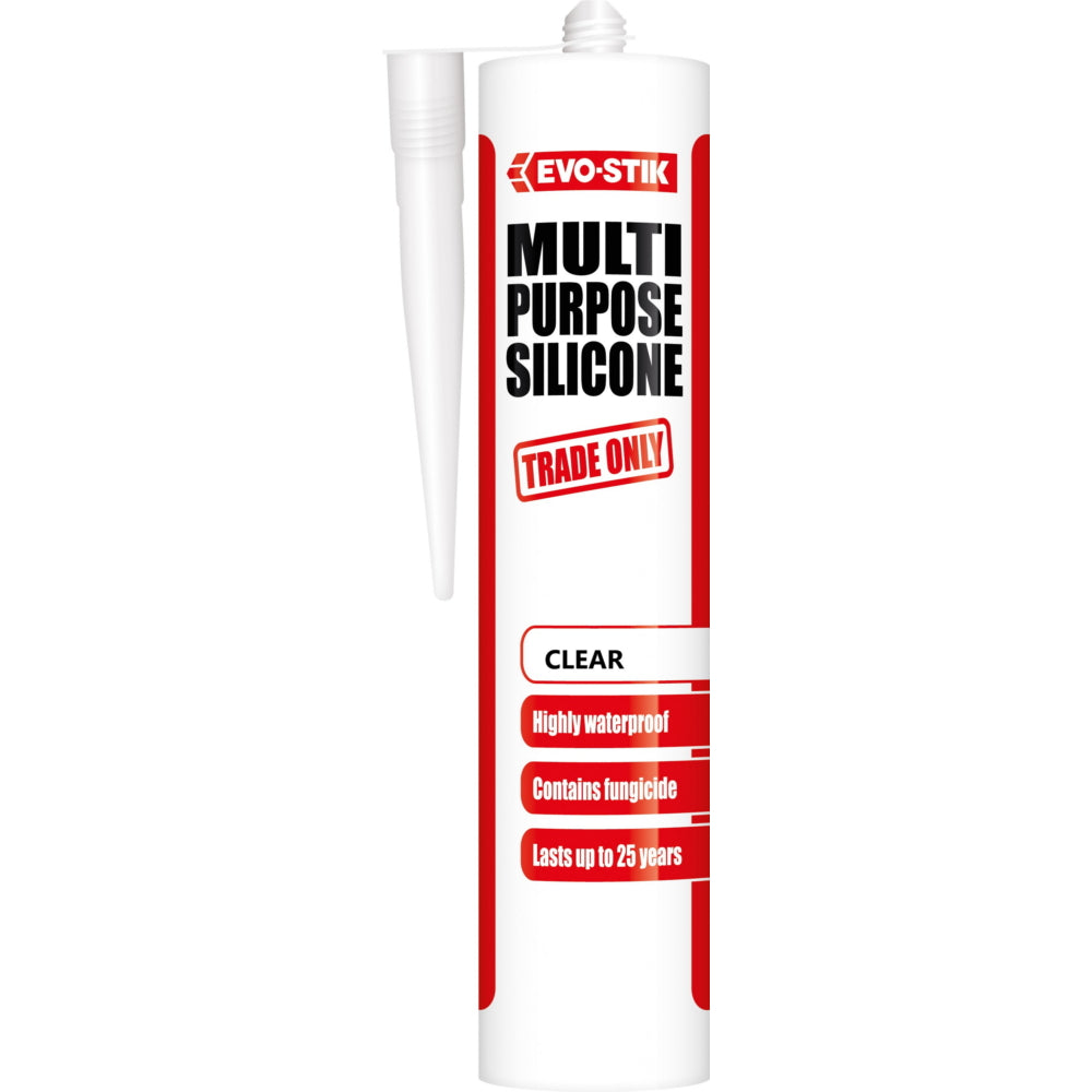 Evo Stik MP Silicone Seal Clear