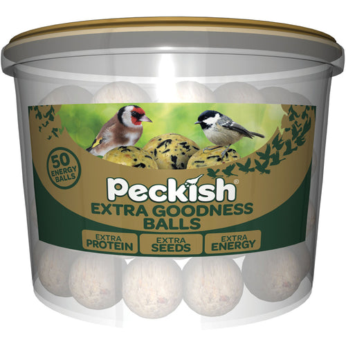 Peckish Extra Goodness Energy Balls 50 Tub