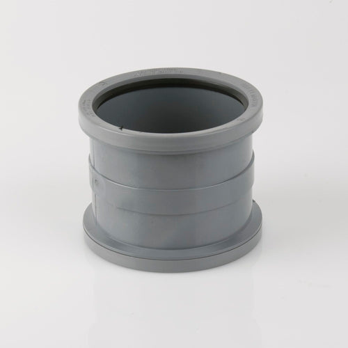 Brett Martin - 110mm Double Socket Slip Coupler EN 1329-1
