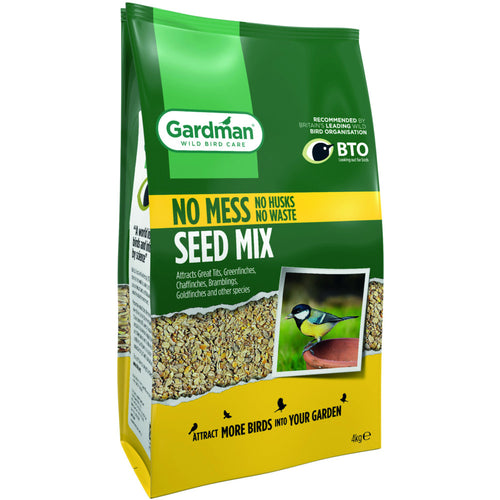 Gardman No Mess Seed Mix 4kg