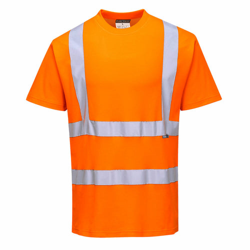 Portwest  - Cotton Comfort Short Sleeve T-Shirt - Orange
