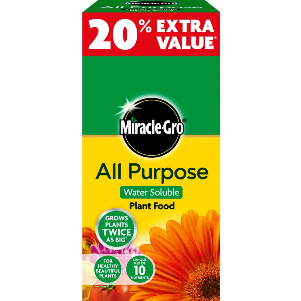 Miracle-Gro All purpose soluble plant food 1kg + 20% foc